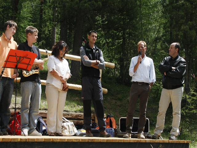 Inaugurazione del parco sospeso di Livigno